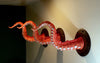 Orange Tentacle Wall Decor