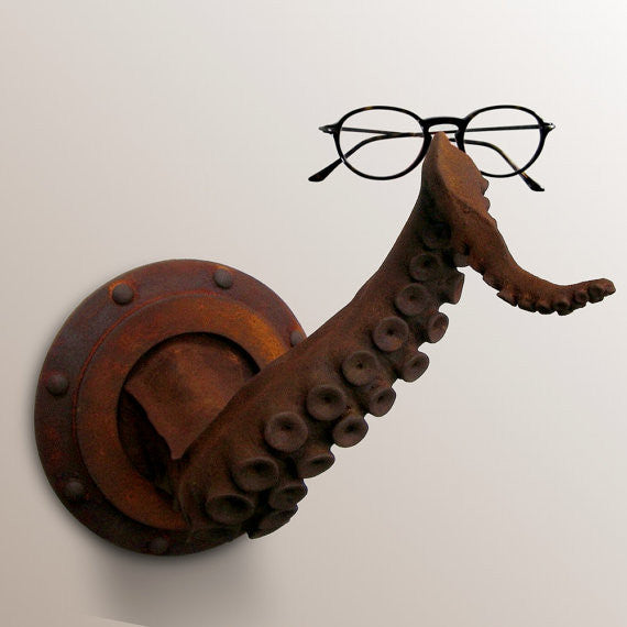 Rust Tentacle Wall Decor