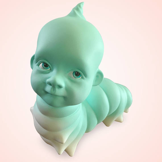 WormBaby Sculpture