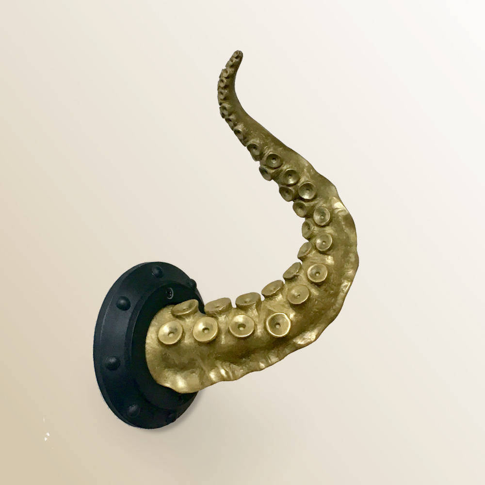 3D Printed Octopus Tentacle Hook Wall Mounted Hook Coat Hook